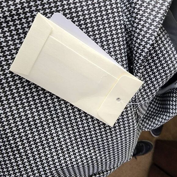 Christopher & Banks Women's Black/White Shaped-Fit Trouser Pants Size 24W NWT - Picture 15 of 16